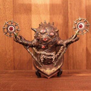 Maxtoy Eyezon Sofubi Custom One-Off Hand-Painted by Cyber Carpenter 1/1